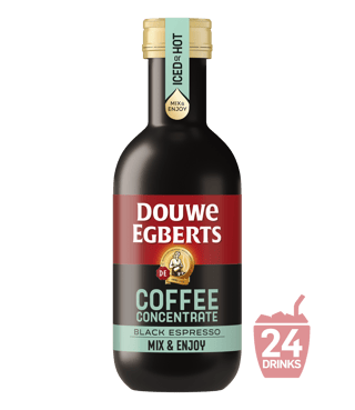 Douwe Egberts Coffee Concentrate Black Espresso 24 Drinks