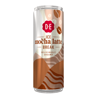 de ice mocha latte blikje
