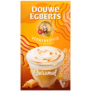 teaser de verwenkoffie latte caramel