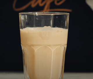 poster image iced cappuccino vanilla recept