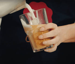 poster image latte caramel recept