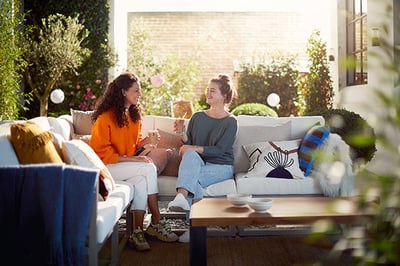 treat yourself ice coffee visual